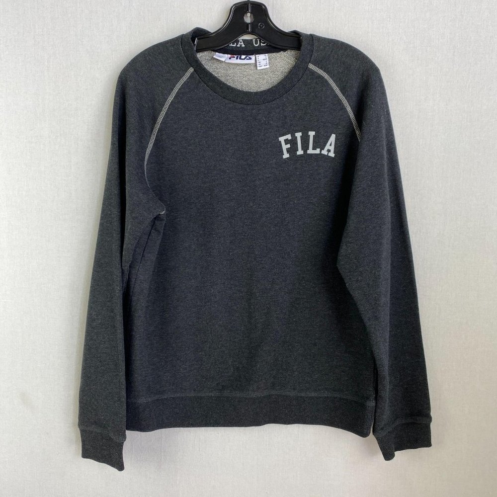 FILA Dark Gray Crewneck Sweater